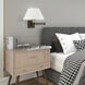 Allison 13 inch 100.00 watt Bronze with Antique Brass Accent Swing Arm Wall Lamp Wall Light