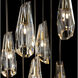 Luma 9 Light 20.5 inch Modern Brass Pendant Ceiling Light, Large