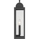 Calandra 2 Light 18 inch Sand Coal Black and Legacy Brass Outdoor Wall Lantern