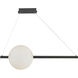 ORB LED 11 inch Chrome Pendant Ceiling Light