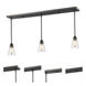 Annora 3 Light 47.5 inch Olde Bronze Linear Chandelier Ceiling Light