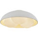 Alora Mood Robyn 3 Light 16 inch Antique White Flush Mount Ceiling Light