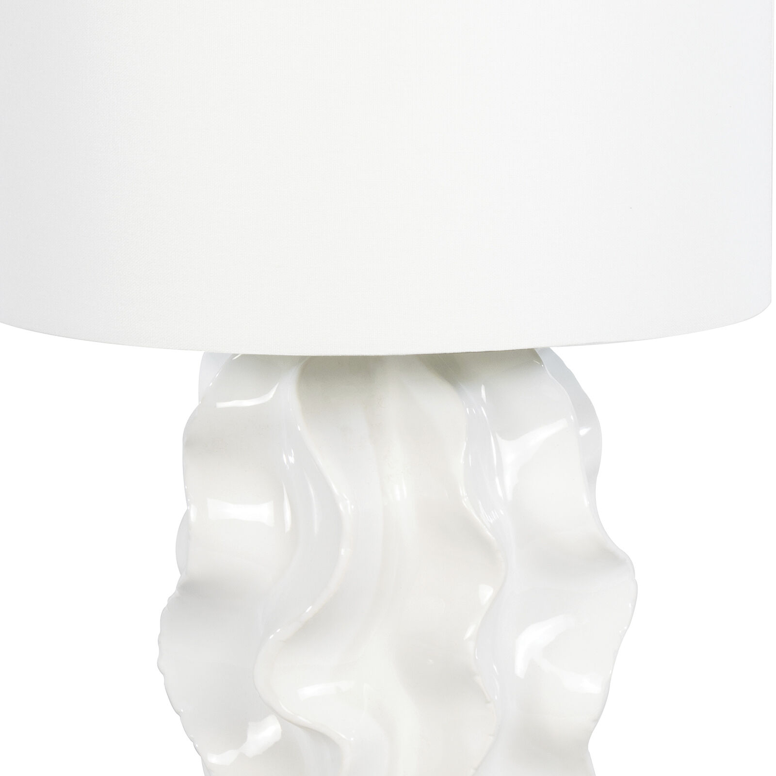 White Sands 24.75 inch 150.00 watt White Table Lamp Portable Light