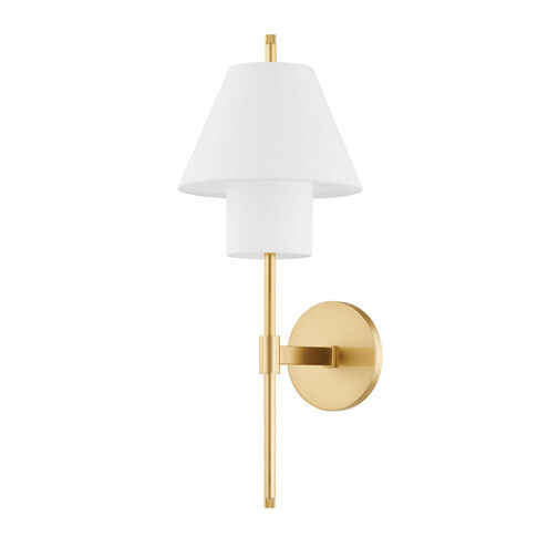 Glenmoore 1 Light 7.75 inch Aged Brass Wall Sconce Wall Light