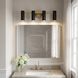 Zentro LED 24 inch Satin Brass Vanity Light Wall Light