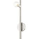 Bannister 1 Light 5 inch Brushed Nickel Wall Sconce Wall Light
