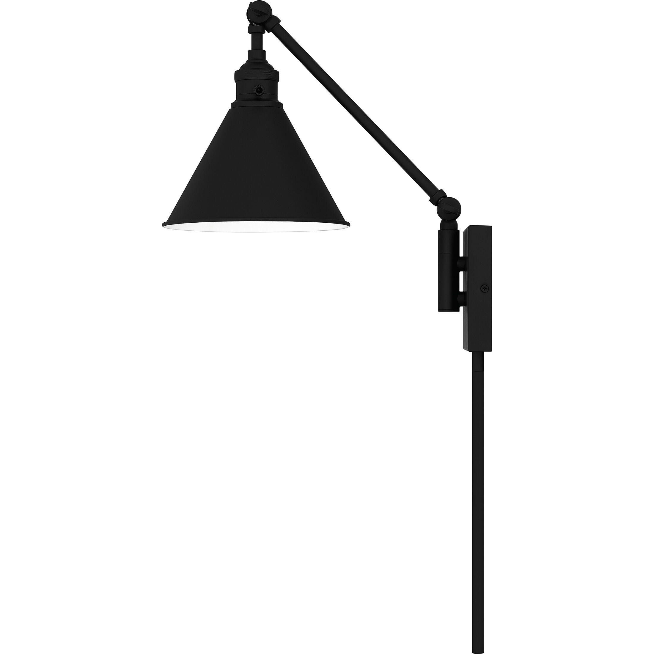 Potmore Wall Sconce Wall Light in Matte Black