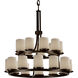 Limoges LED 33 inch Dark Bronze Chandelier Ceiling Light