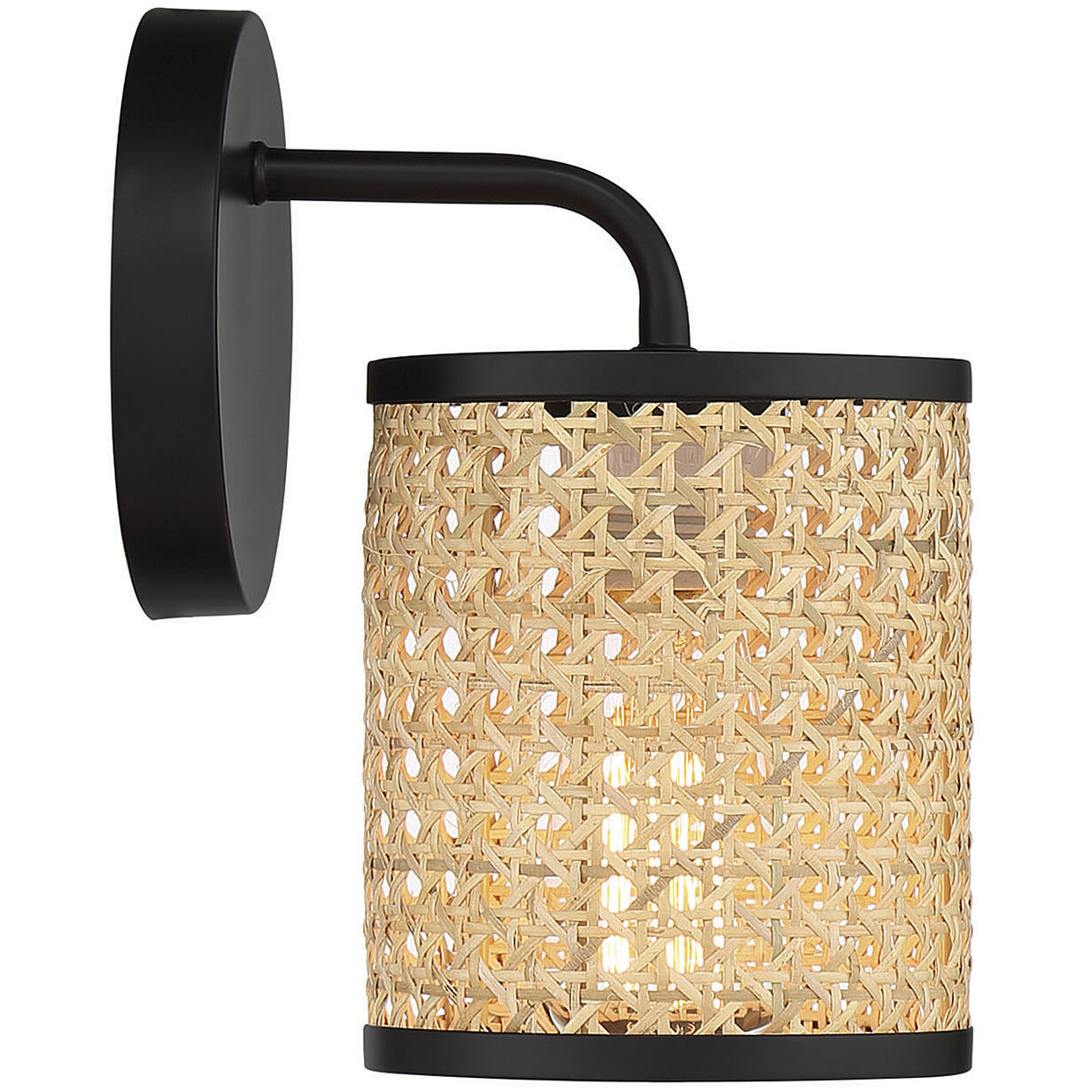 Matte black wall sales sconce bathroom