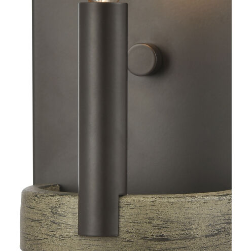 Transitions 1 Light 5 inch Oil Rubbed Bronze with Aspen Sconce Wall Light