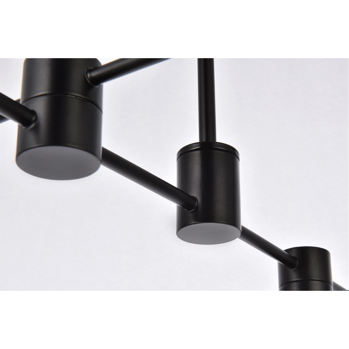 Xavier 6 Light 31 inch Black Pendant Ceiling Light
