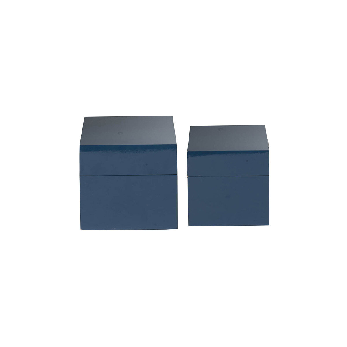 Anita 13.6 X 7.5 inch Blue Box, Set of 2