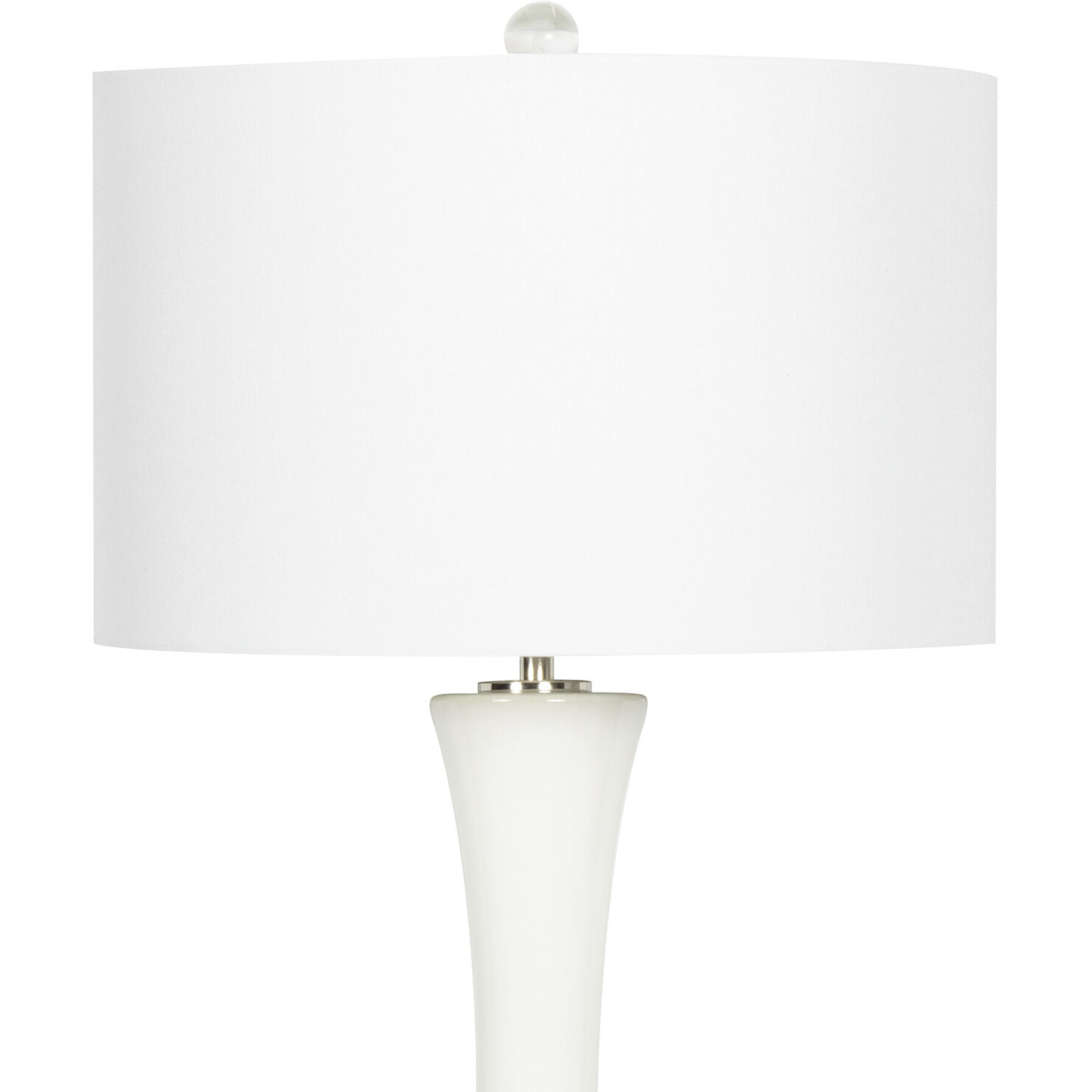 Lydia 30.75 inch 150.00 watt White Table Lamp Portable Light