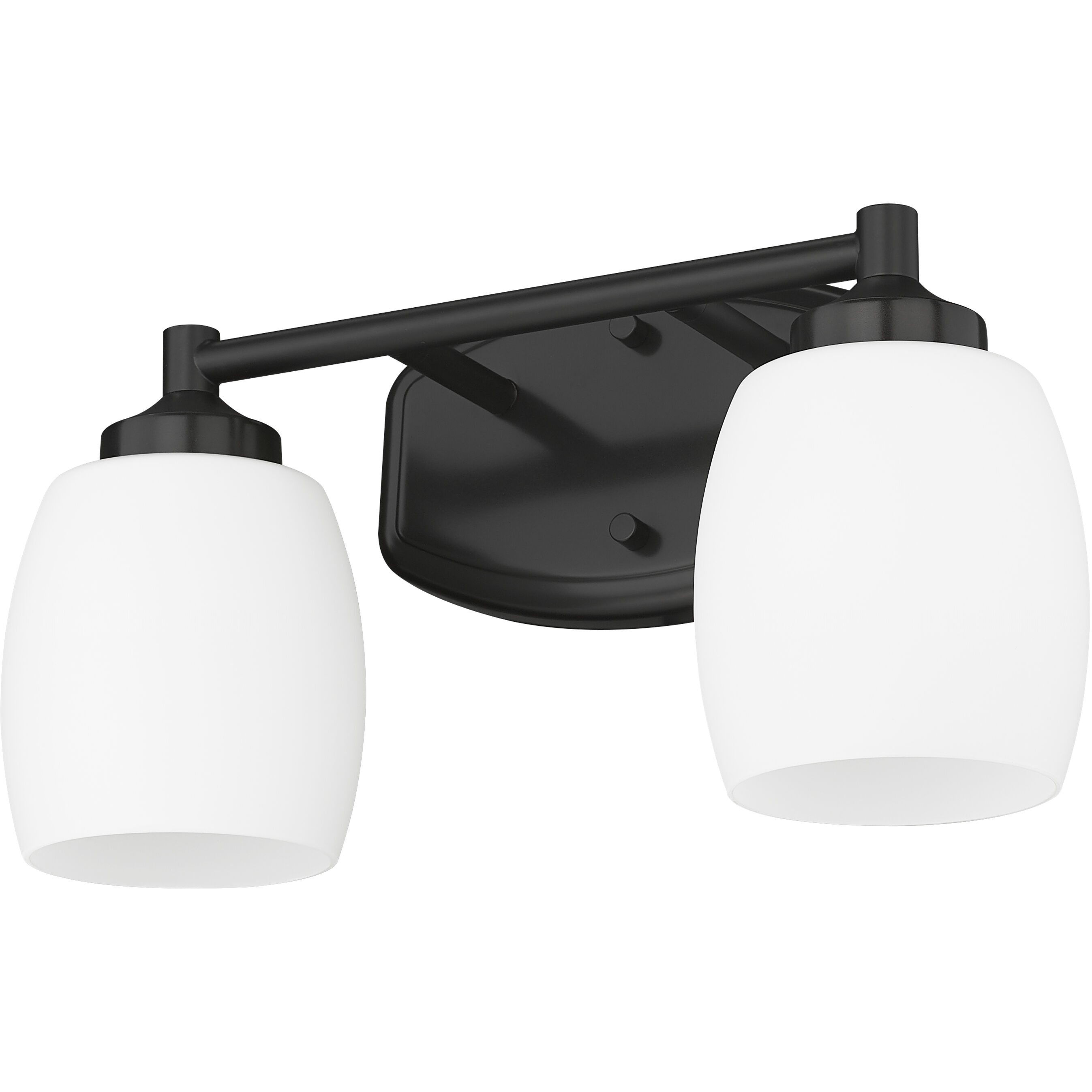 Kendrick 2 Light 14.5 inch Matte Black Bath Vanity Light Wall Light