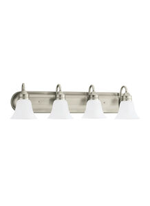 Gladstone 4 Light 33 inch Antique Brushed Nickel Wall Bath Fixture Wall Light
