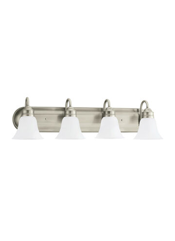 Gladstone 4 Light 32.5 inch Antique Brushed Nickel Wall Bath Fixture Wall Light