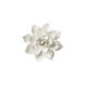 Elizabeth Wicker Matte White Decorative Object