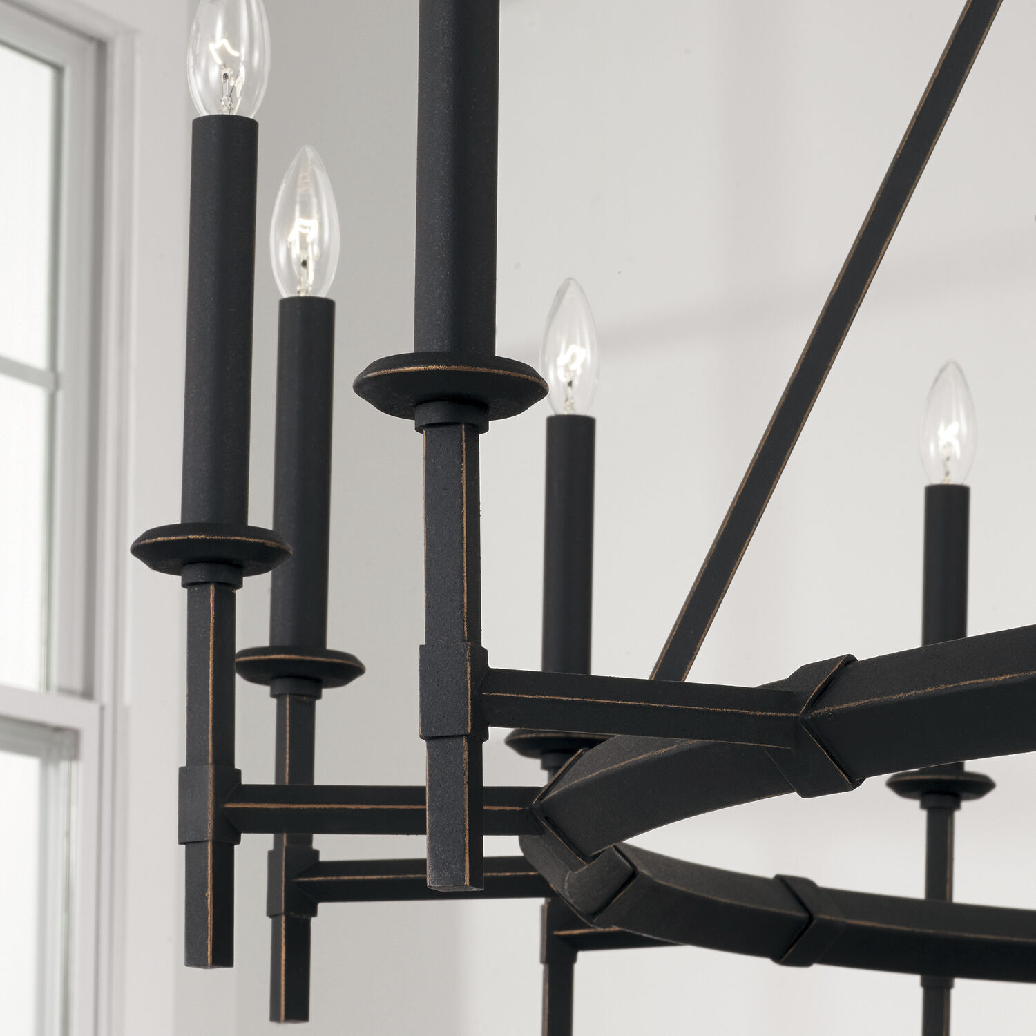 Black iron light fittings on sale