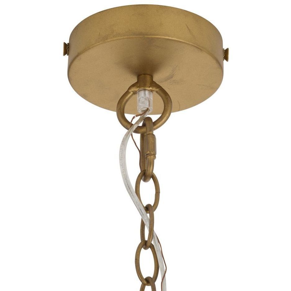 Bilal 40 inch Eucalyptus&nbsp;Coconut Shell Chandelier Ceiling Light