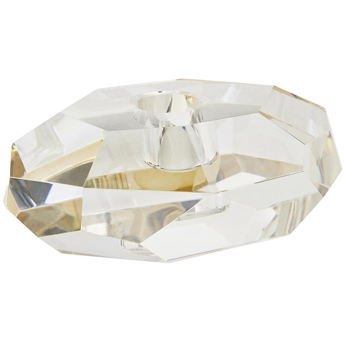 Violet 8 X 5 inch Candleholders, Set of 3