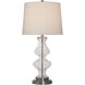 Cameron 32.25 inch 150.00 watt Clear Seeded Table Lamp Portable Light