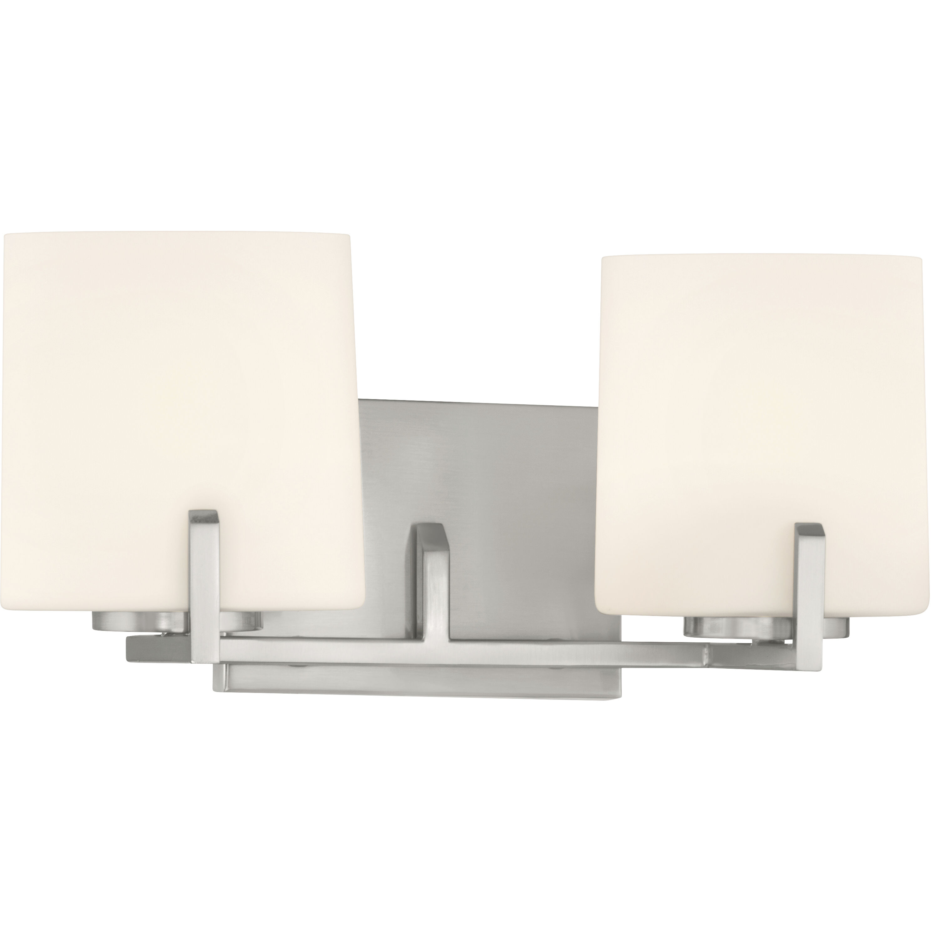 Mirelle 2 Light 16 inch Brushed Nickel Vanity Wall Light