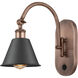 Ballston Smithfield LED 7 inch Antique Copper Sconce Wall Light