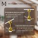 Atlas Alessandra-LK 56 inch Brushed Brass with Gray Ash Blades Indoor/Outdoor Ceiling Fan