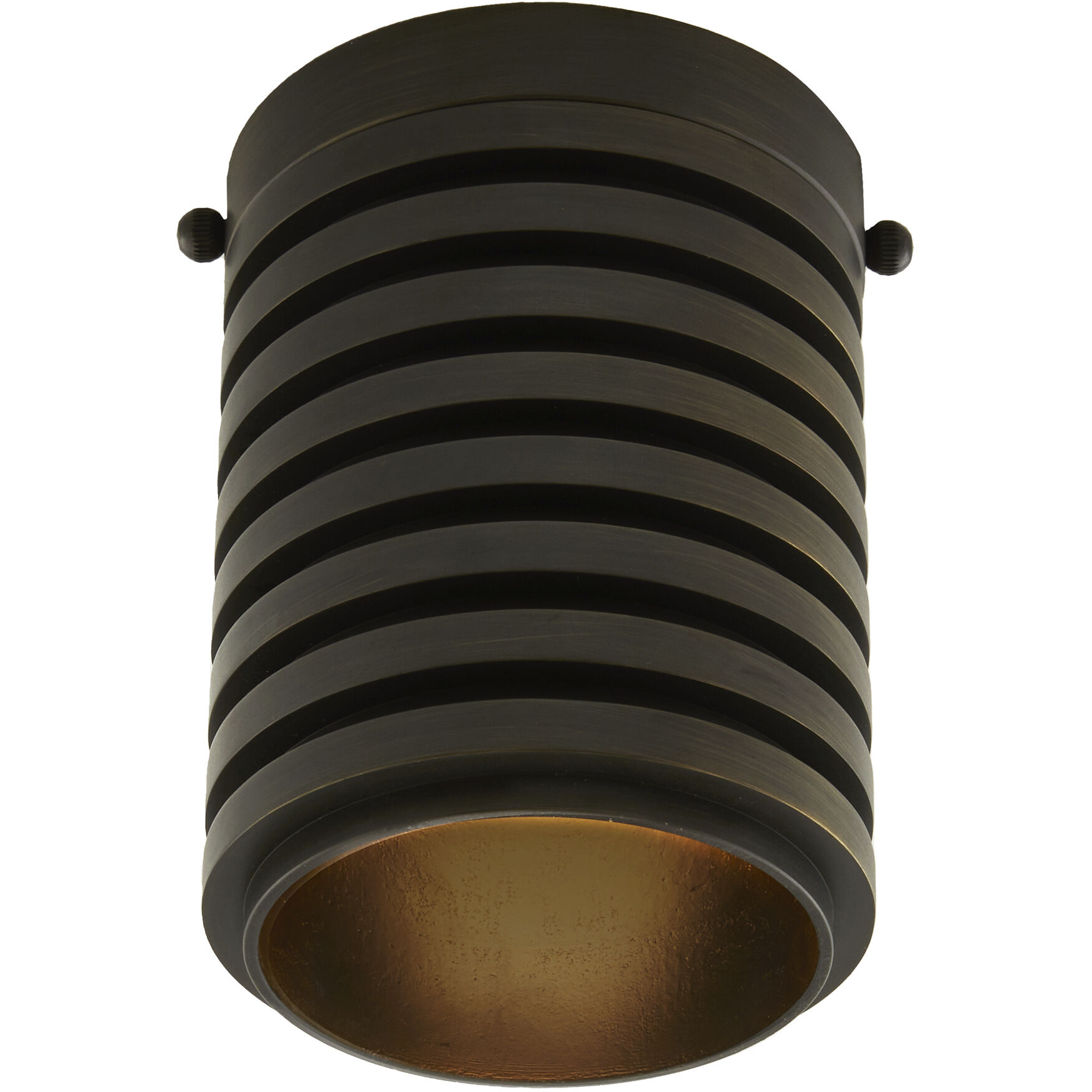 Rudy 1 Light 5 inch English Bronze Flush Mount Ceiling Light