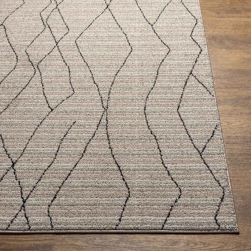 Cozy 120 X 94 inch Taupe Rug, Rectangle