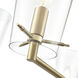 Maccan 5 Light 31 inch Vintage Brass Chandelier Ceiling Light