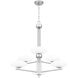 Chenal 6 Light 29.25 inch Polished Chrome Chandelier Ceiling Light