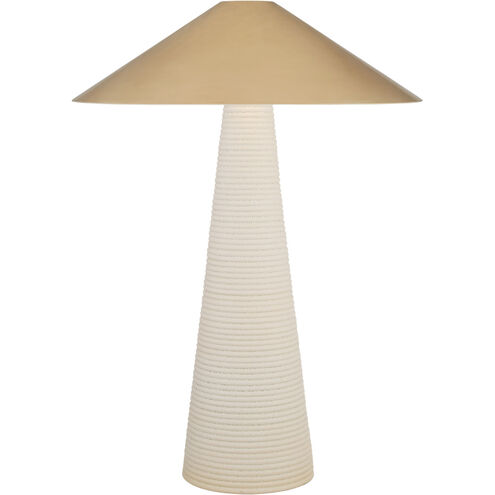 Kelly Wearstler Miramar2 33 inch 40.00 watt Porous White Porcelain Table Lamp Portable Light
