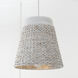 Tallulah 4 Light 18 inch Chalk Wash Pendant Ceiling Light