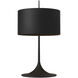 Barbara Barry Spinet 26.25 inch 6.5 watt Matte Black Modern Trumpet Table Lamp Portable Light