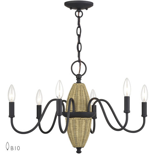 Laurelin 6 Light 24 inch Bronze Chandelier Ceiling Light
