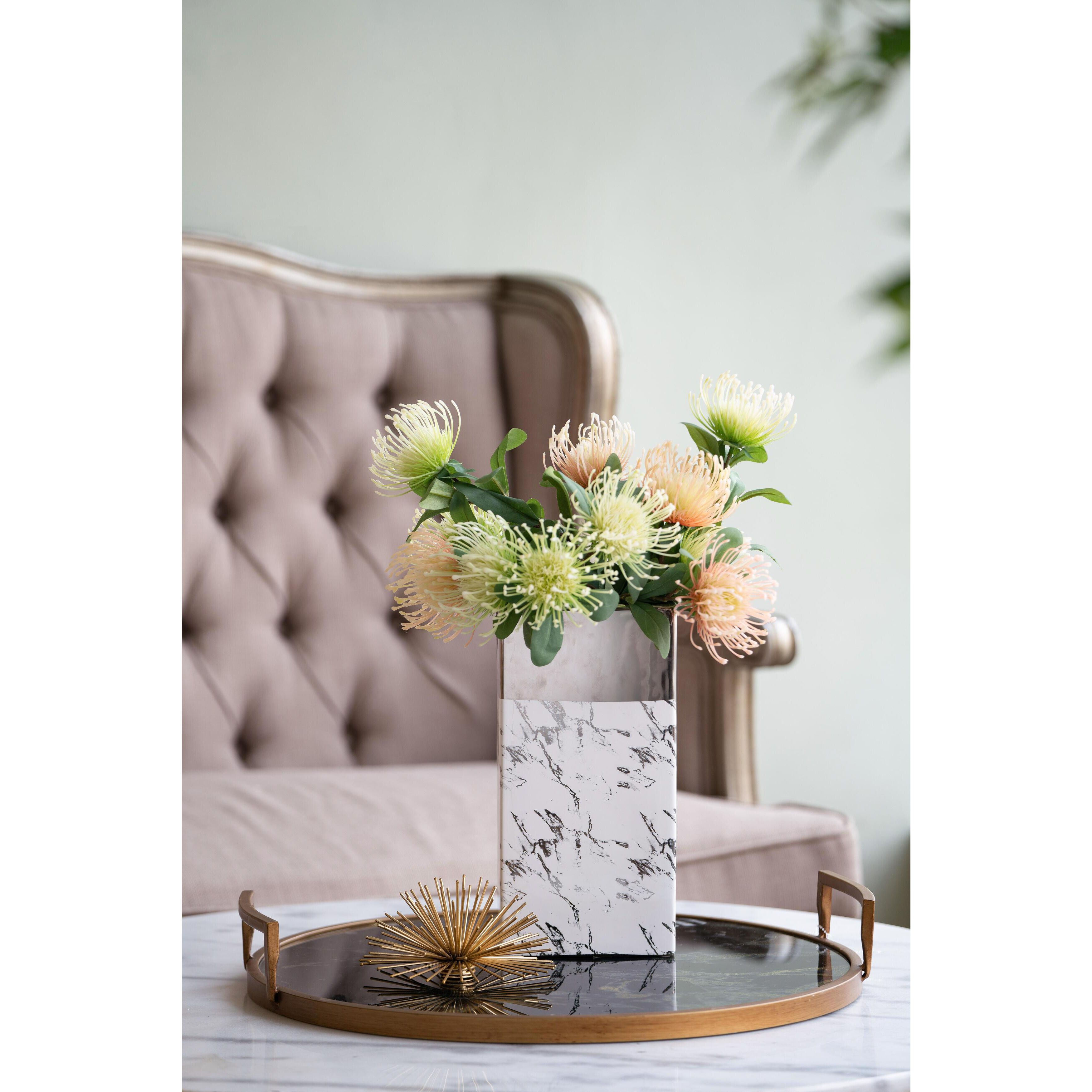 Anita Gold and Black Tray, Set of 2