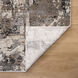 Hadim 130 X 94 inch Black/Grey Rug in 8 x 11