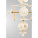 Amani 9 Light 20 inch Royal Gold Pendant Ceiling Light