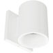 Zoron LED 4.75 inch Arc White Outdoor Wall Lighting