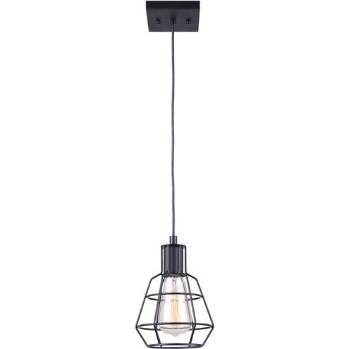 Wren 1 Light 4.38 inch Black Pendant Ceiling Light