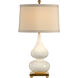 Wildwood 28 inch 100 watt Milk Glaze Table Lamp Portable Light