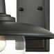 Jackson 1 Light 12 inch Matte Black Outdoor Wall Sconce