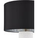 Groovy 28.75 inch 150 watt White Table Lamp Portable Light