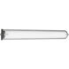 Braunfels LED 38 inch Satin Aluminum Bath Vanity Wall Sconce Wall Light