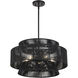 Florell 5 Light 22 inch Black Pendant Chandelier Ceiling Light