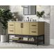 Lennox 54 X 34 inch Honey Brown Bathroom Vanity Cabinet