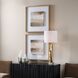 Between Lines 29.3 X 29.3 inch Abstract Painting, Set of 2