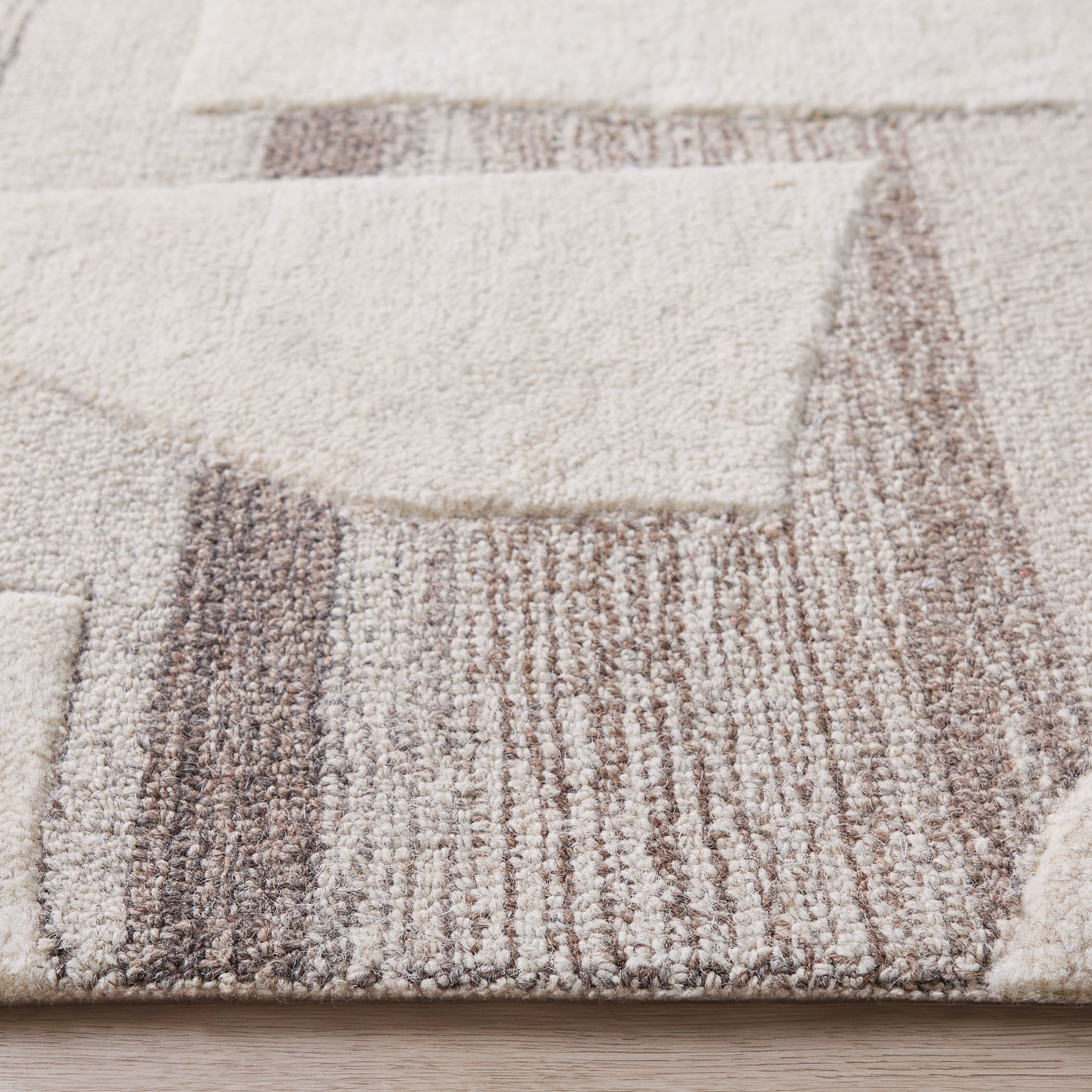 Sachin 114 X 79 inch Neutral Rug in 6 x 9