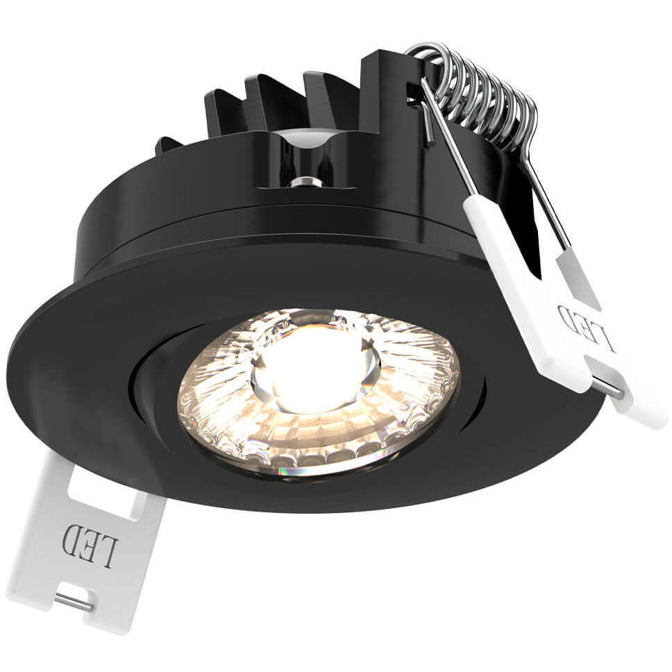 Scope Black 8.00 watt LED Directional, Gimbal